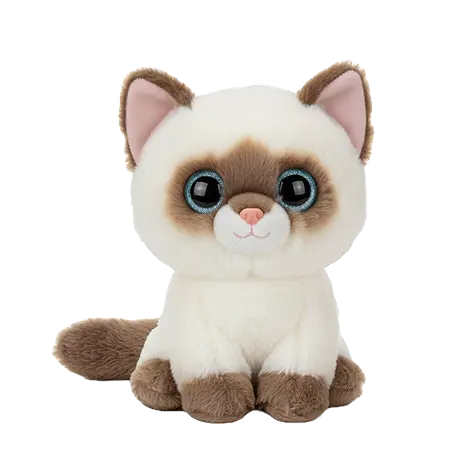 Peluche de gato de frente